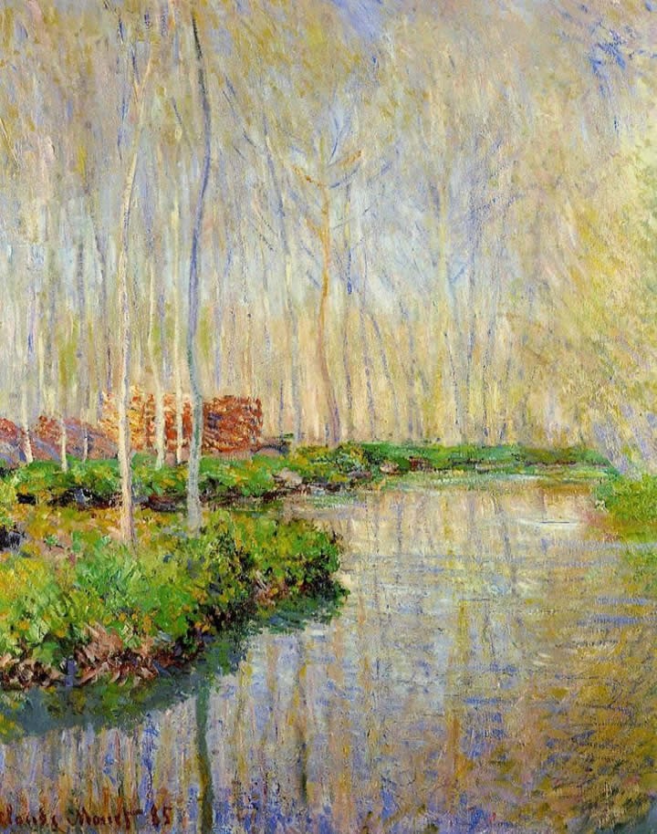 Claude Monet The River Epte